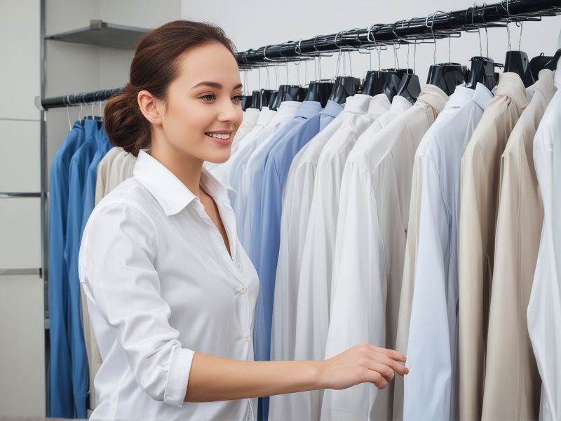 Professional dry cleaning process with advanced equipment