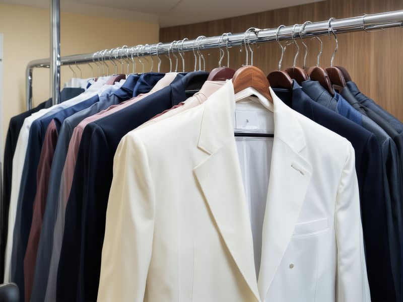 Professional dry cleaning services with modern equipment