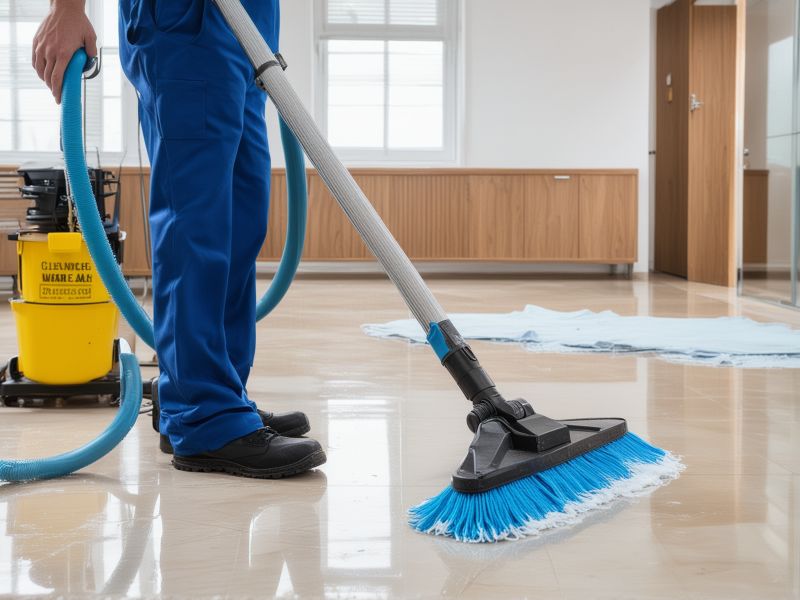 Our professional cleaning facility with modern equipment