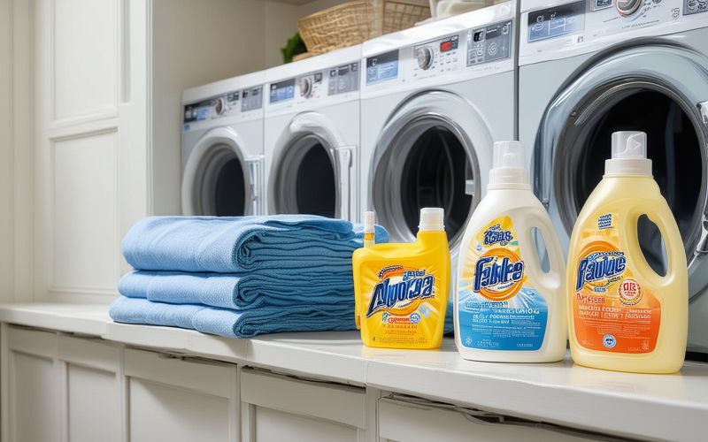 Premium laundry detergent and fabric care products