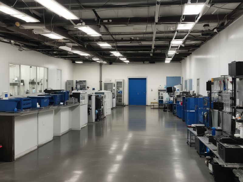 Glory Cleaners facility showing our modern equipment and professional environment