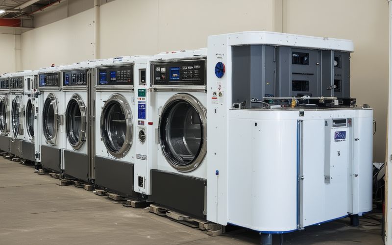 Professional dry cleaning equipment and process